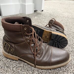 Men's Brown Leather Boots